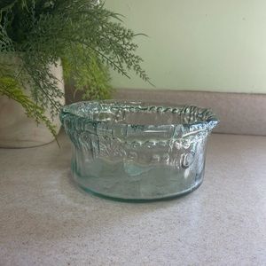 Shiraleah | Small Rustic Glass Round Bowl